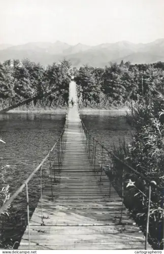 A6221 Romania Avrig suspended bridge
