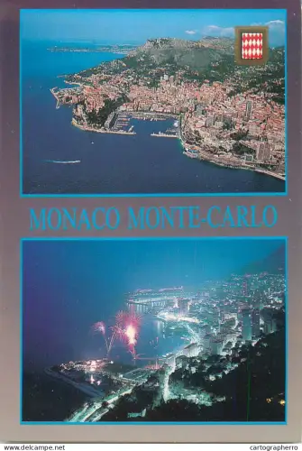 A5776 Monaco Monte Carlo by night and day