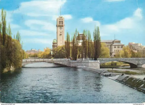 A5775 Germany Munchen Deutsches Museum mit Isar