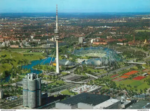 A5775 Germany Munchen panoramic view