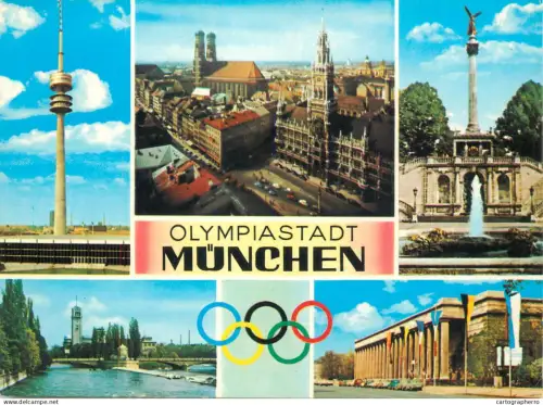 A5775 Germany Olympiastadt Munchen multi view