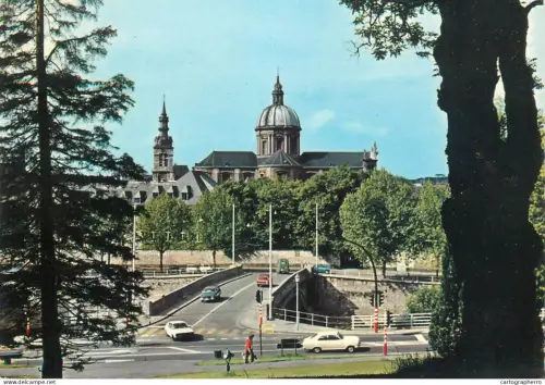 A5774 Belgium Namur Pont de l'Eveche & Cathedrale St Aubain