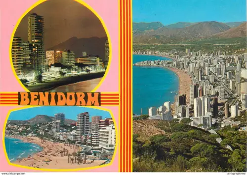 A5774 Spain Benidorm different views