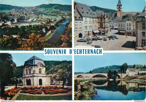 A5773 Luxembourg Echternach multi view souvenir