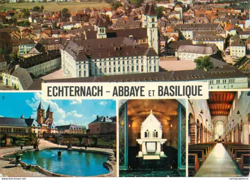 A5772 Luxembourg Echternach Abbaye et Basilique multi view