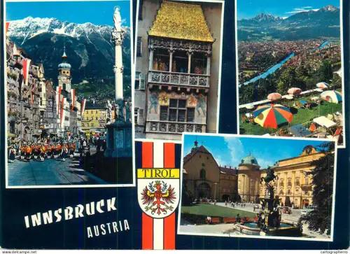 A5772 Austria Innsbruck Tirol souvenir multi view