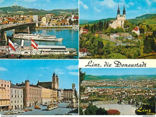 A5772 Austria Linz an der Donau several views