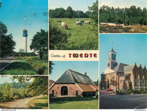 A5769 Netherlands Groeten uit Twente several views