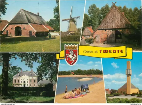 A5769 Netherlands Groeten uit Twente multi view