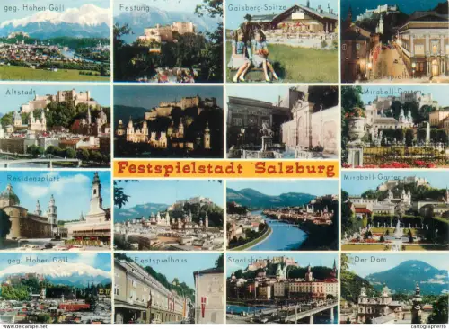 A5769 Austria Festspielstadt Salzburg multi view