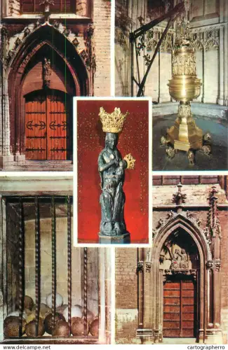 A5768 Belgium Halle Basilica several views