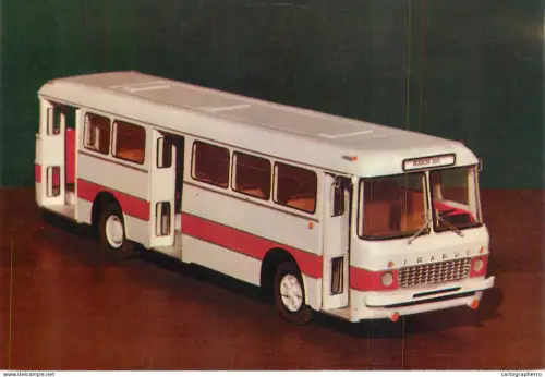 A6210  Hungarian Museum of Transport Postcard - Ikarus 556 city bus