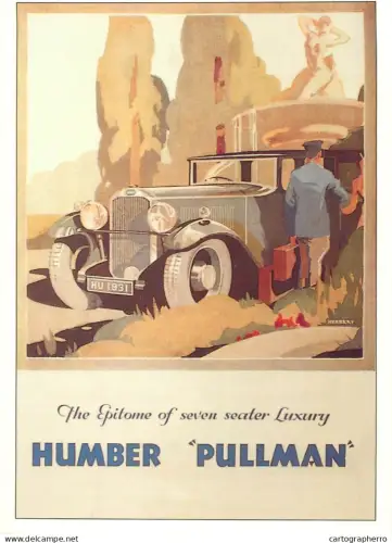 A6210 Advertisement for the Humber Pullman motor car