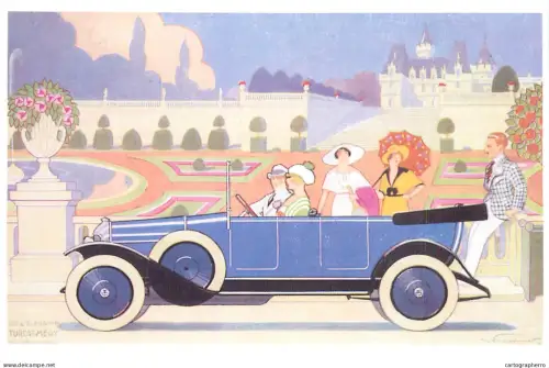 A6210 Turcat-Méry automobile advertisement 1994 Karizzma Enterprises Ltd. Postcard