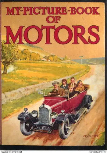 A6210 My Picture Book of Motors Illustrator: Guy Lipscombe postcard 1992