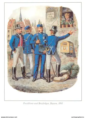 A6209 Bavarian postmen