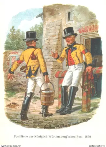 A6209 Postillions of the Royal Württemberg Post 1850