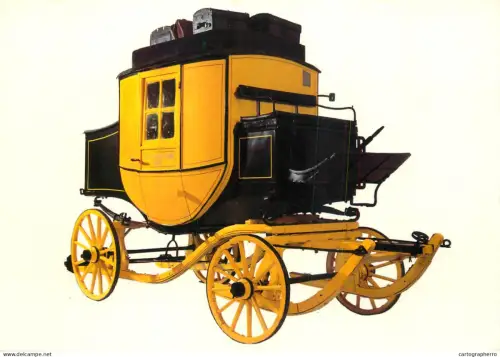 A6209 A historic mail coach ("Postkutsche") used for transporting mail, luggage, and passengers