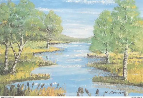A6208 Blühende Welt (Flowering World) artwork by W. Zbinden