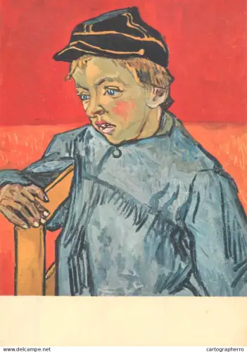 A6208 The Schoolboy (Camille Roulin), painted by Vincent van Gogh