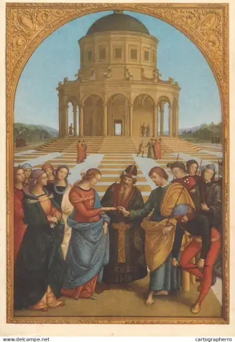 A6208 Lo Sposalizio della Vergine (The Marriage of the Virgin) by Raphael