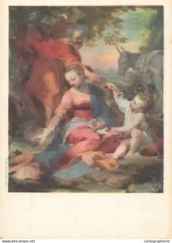 A6208 Pinacoteca Vaticana "Rest during the flight to Egypt" by Federigo Barocci