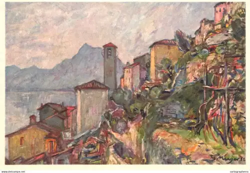 A6208 "Campagna di Gandria" by the artist Fritz Meijer
