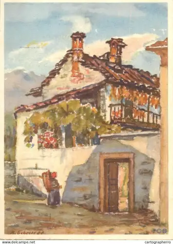 A6208 Casa rustica nel Ticino 1943