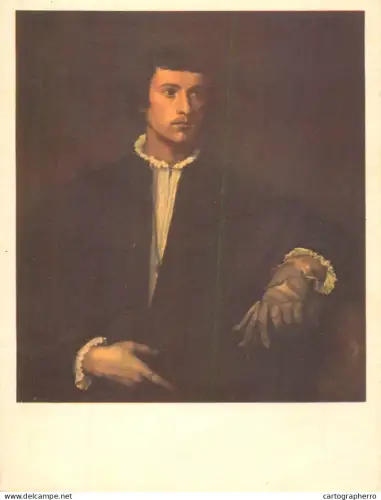 A6207 "Man with a Glove" (Italian: L'Homme au Gant) by the Italian Renaissance artist Titian