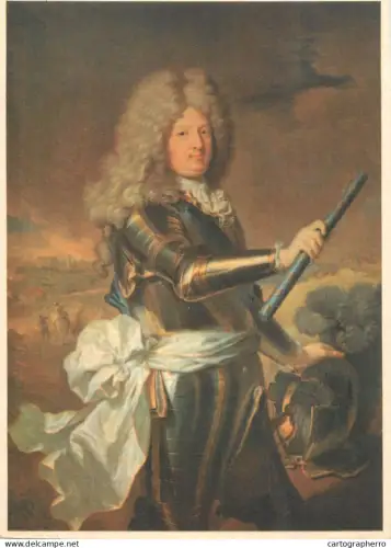 A6207 Portrait of Louis de France, Dauphin (1661–1711), known as "Le Grand Dauphin," painted by Hyacinthe Rigaud