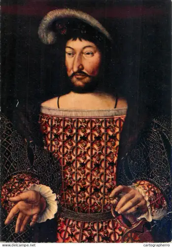 A6207 Portrait of Francis I, King of France - Joos van Cleve