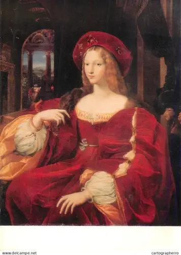 A6207 Portrait of Joanna of Aragon - Jules Romain