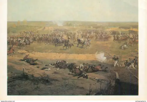 A6207 Fragment of the panorama "The Battle of Borodino" Author: F. A. Roubaud