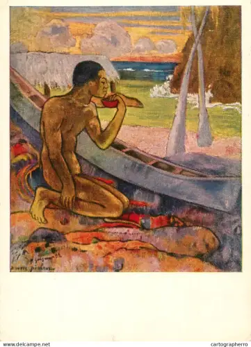 A6207 "Poor Fisherman" (Pauvre pêcheur) created by the French artist Paul Gauguin