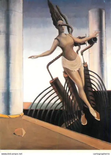 A6207 Max Ernst - The swaying woman