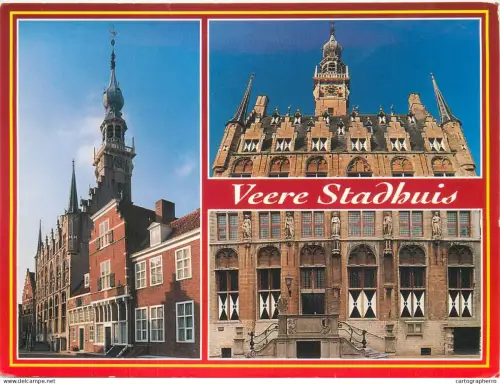 A5767 Netherlands Veere Stadhuis multi view