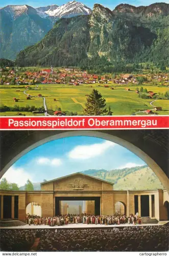 A5767 Germany Passionsspieldorf Oberammergau multi view