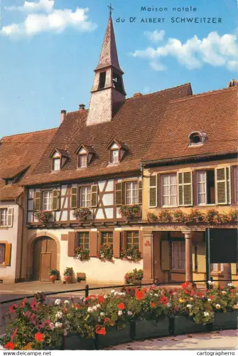 A5767 France Alsace Kaysersberg (Haut Rhin) Maison Natale du Dr. Albert Schweitzer