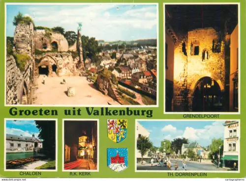 A5767 Netherlands Groeten uit Valkenburg different views