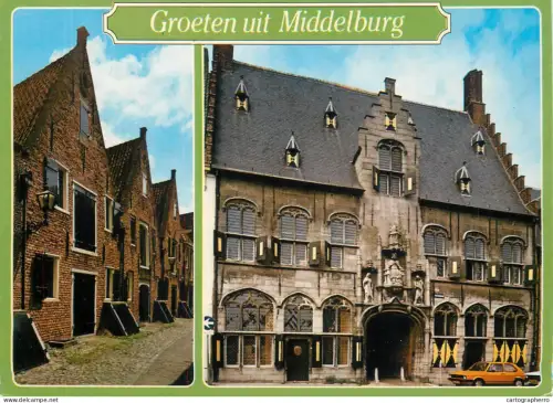 A5767 Netherlands Groeten uit Middelburg multi view