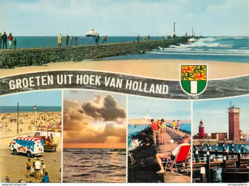 A5766 Netherlands Groeten uit Hoek van Holland different views
