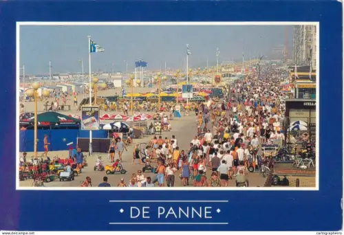 A5766 Belgium De Panne beach view