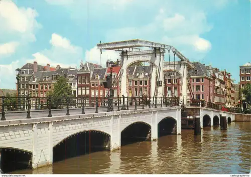 A5766 Netherlands Amsterdam De Magere Brug over the Amstel