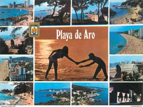 A5765 Spain Costa Brava Platja d'Aro different aspects