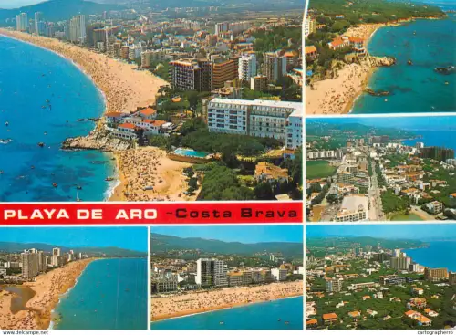 A5765 Spain Costa Brava Platja d'Aro several views