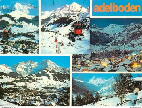 A5765 Switzerland Adelboden several views