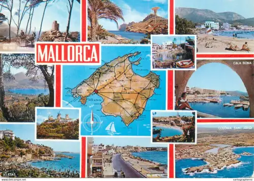 A5765 Spain Mallorca several views