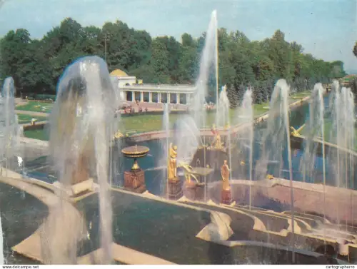 A5750 Russia St Petersburg Peterhof Great Waterfall