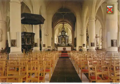 A5750 Belgium Beveren St Martinuskerk interior aspect