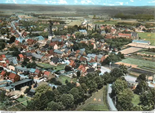 A5749 Belgium Oelegem aerial view